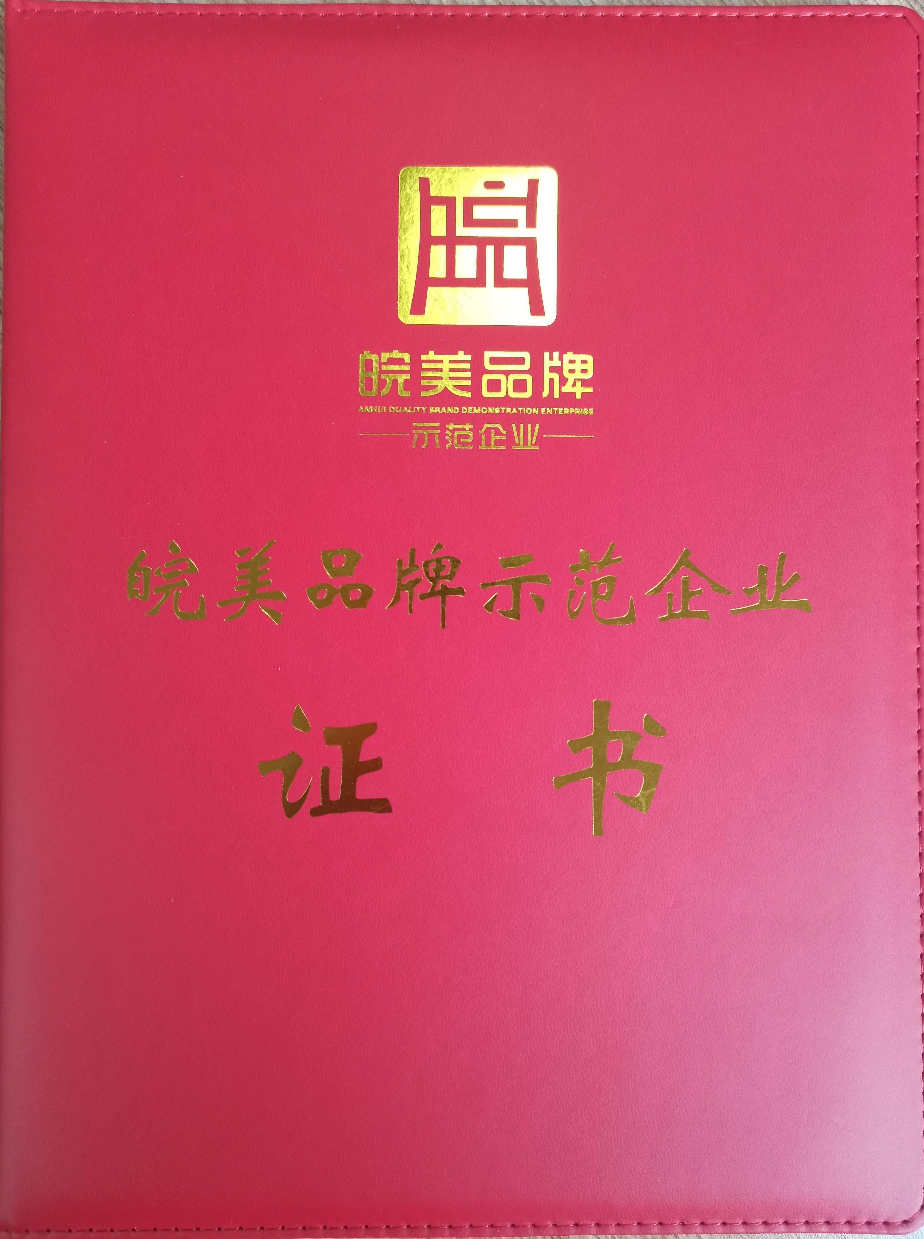 皖美品牌示范企业